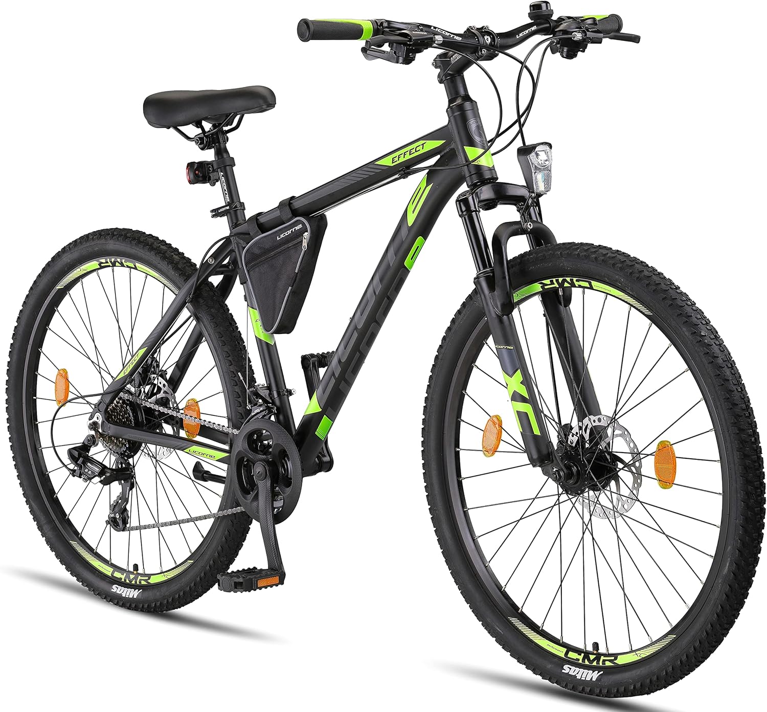 Licorne Bike Effect Premium Mountain Bike - Bicycle for Boys, Girls, Men and Women - Shimano 21 Speed Gear