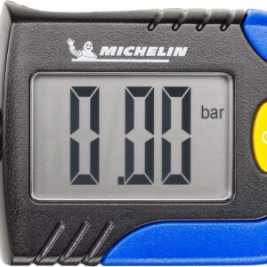 MICHELIN Tyre Pressure Gauge Digital Air Pressure Gauge with Tread Depth Gauge Precise Tyre Pressure Measure Car Motorcycle Bicycle Motorhome Caravan Compact Tyre Tread Gauge