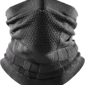 WTACTFUL Winter Tube Scarf for Men Women Warm Windproof Neckerchief Neck Warmer for Ski Motorcycle Bicycle Cycling