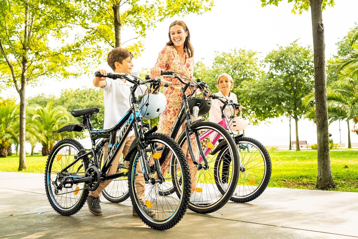 Chillaxx Bike Falcon Premium Mountain Bike in 24, 26, 27.5 and 29 Inch - Bicycle for Boys, Girls, Women and Men - Disc Brake - 21 Speed Gears - Full Suspension – Bild 4