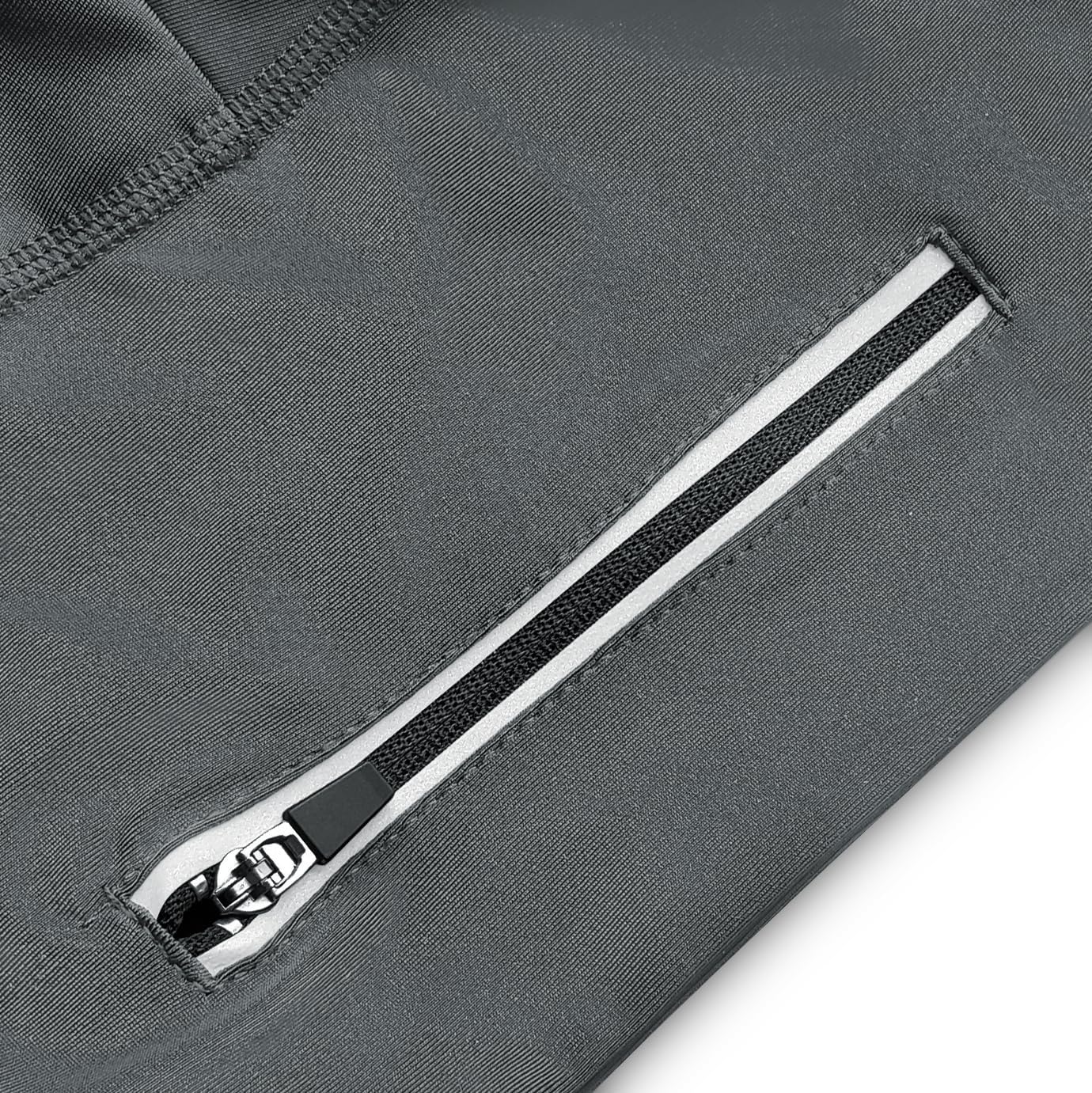 Lo.gas Men's Cycling Shorts Padded 4D Cycling Shorts Short Padded Quick-Drying Elastic with Reflective Stripes – Bild 6