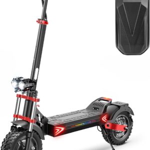 iX8 Adult Electric Scooter, E Scooter with Road Legal, 65-70 km Range, 48 V 20 Ah Battery, 20 km/H E-Scooter, 12 Inch Offroad Pneumatic Tyres, LCD Display, Foldable E Scooter up to 150 kg