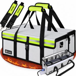 moveland Set of 2 Ebike Battery Bags, 49 x 15 x 16 cm with Charging Port