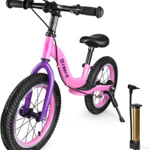 14 16 Inch Balance Bike with Brake Stand from 3-8 Years