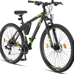 Licorne Bike Effect Premium Mountain Bike – Bicycle for Boys, Girls, Men and Women – Shimano 21 Speed Gear