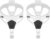 ZEFAL Pulse A2 x 2 – Set of Two Bicycle Bottle Holder, Lightweight, for Bicycle/MTB/Road Bike, Bicycle Bottle Holder, Robust and Durable, 26 g, White, White