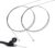 Bicycle Brake Cable, Mountain Bikes Brake Cable, Bicycle Before and After Brake Cable, Bicycle Parts Replacement, Used for Bicycle Parts, Construction Cable Pulley