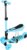5 in 1 Scooter Scooter with Seat + Slider Flash Wheels PU Wheels Non-Slip LED Light Height Adjustable Ideal for Children 2-8 Years