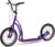 YEDOO Kudu Kick Scooter for Adults with Pneumatic Tyres 16/16 and Adjustable Handlebars. Purple
