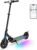 Children’s electric scooter for teenagers, 150 W motor, 20 km range, LED display, foldable and height adjustable, safe leisure scooter, perfect as a birthday