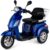 VELECO ZT15 – Tricycle Mobility Scooter – Fully Assembled and Ready to Ride – Electromagnetic Brake – Digital Speedometer – Spacious Storage Space – 3 Wheel Senior Mobile (Blue)