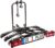 Bullwing SR3 Plus Rear Bike Carrier for 3 Bikes with Max. Load of 60 kg incl Wall Mount Frame Holder Quick Release Foldable Robust Steel Construction