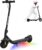 EVERCROSS Electric Scooter for Children, 7 Inch Lightweight Electric Scooter for Children 6-12 Years, Electric Scooter with 15 km Range and 7-Colour Lights, E Scooter with 3 Speed Modes (8/12/16 km/h)