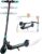 RCB TECH E-Scooter Children (8-12-16 Years), Foldable Electric Scooter for Children, Max Range 16 km/h, Max. 20 km/h, Gift for Children and Teenagers