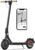 E Scooter with Road Approval ABE, 5TH WHEEL V30PRO Electric Scooter with Indicator, 10 Inch Tyres, 25-30 km Range, with App, 4 Speed Modes, Load 120 kg, Portable Travel E Scooter