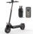 E Scooter with Road Approval, Max 70 km Range, 10 Inch Offroad Pneumatic Tyres, Foldable E Scooter Offroad with Six Comfortable Shock Absorbers, Electric Scooter Load up to 150 kg for Off-Road