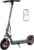 SISIGAD E Scooter 10 Inch Electric Scooter Adult with Double Suspension and App, Electric Scooter Adult 450 W Motor 36 V 10.4 Ah Battery 20 km/h Speed, E Scooter with Double Brake Shock Absorber