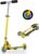 COSTWAY Children’s Scooter with LED Wheels, Children’s Scooter from 4 Years, 70 kg Load Capacity, City Scooter, Height Adjustable, Children’s Kick Scooter for Boys and Girls