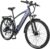 27M204 E-Bike, Electric Bicycle 27.5 Inch Trekking Bike E-City Bike with 36 V 13 Ah Lithium Battery for Long Range up to 100 KM, 250 W Motor, EU-Compliant Folding Bike with App