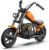 Hypergogo Challenger 12 Plus Electric Motorcycle Children, Children’s Motorcycle Plus with Colourful Ambient Light, Max. 16 km/h and 60 Minutes of Continuous Riding Time for Children/Teenagers