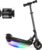 Caroma E Scooter für Kinder Alter 6-14, 150W/180W Motor, 16 km/h, 80 mins Fahrzeit, einstellbare Geschwindigkeit und Höhe, Bunte Lichter, LED-Anzeige, Faltbarer Kinder Elektroroller