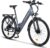 26M208 E-Bike, Electric Bicycle 26 Inch Trekking Bike E-City Bike with 36 V 13 Ah Lithium Battery for Long Range up to 100 KM, 250 W Motor, EU-Compliant Folding Bike with App