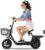 Adult Electric Scooter with Turn Signals, 12 Inch Pneumatic Tyres, Dual Front & Rear Suspension Up to 30 km Range, Electric Scooter with Disc Brakes, IP55, Load Capacity up to 120 kg