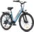 HillMiles MileCity1 26″ E-Bike für Erwachsene, 7 Gang Elektrofahrrad mit Austauschbarem 36V 13Ah Akku, 25 km/h und 80–100km Reichweite E-Bike für Städtische Pendler, IP65 Wasserdicht