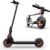 300 W Electric Scooter for Adults, 10.4 Ah Battery with 25 km Range & Max 20 km/h, 8.5 Inch Honeycomb Tyres + Double System Brakes, LED Light/Indicator/App Control, Wide Pedals – Ideal for Commuting/City Traffic