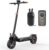 Road Legal E Scooter, 10 Inch Offroad Pneumatic Tyres with Double Shock Absorption System, Battery 12.5Ah 60-70km Range, LCD Instrument Panel, Maximum Load Capacity 150kg, Smart APP