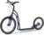 Yedoo S2016 Scooter – up to 150 kg, Kick Scooter with Pneumatic Tyres 20/16 – for Adults, Scooter Scooter with Adjustable Handlebar, Dog Scooter (Blue)
