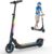 EVERCROSS EV06C Elektroscooter, 6,5“ Faltbarer E Scooter für Kinder 6-12 Jahren, 150 W Motor & 3 Gänge & 2600 mAh & 76-96cm Höhe, LED Display, Bunte Leuchten, Leichter Elektroroller Kinder