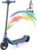 TODIMART E-Scooter Children (6-12-16 Years), 6/10/16 km/h, Max Range 16 km, Lightweight, Non-Zero Start Safety, 60 kg, Colourful Lights, Electric Scooter for Children, Gift for Children and Teenagers