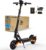 Adult Road Legal E-Scooter 58 km Range, Max 20 km/h, Height Adjustable Handlebar, 9 Inch All-Terrain Tyres, Double Suspension, IP54 – Ideal for City & Offroad Adults