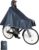 Anyoo Waterproof Cycling Rain Poncho Portable Lightweight Rain Jacket with Hood Bicycle Compact Rain Cape Reusable Unisex for Backpacking Camping Outdoors