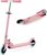 GOPLUS Roller Kinder 3 Jahre, 3-Stufig höhenverstellbarer Kinderroller, Kinder Scooter mit LED Rädern & Hinterradbremse, klappbarer Kickscooter mit/ohne Tragegurt & Ständer, Leichter Aluminium-Roller