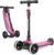 besrey Children’s Scooter, Safe Premium Tricycle Scooter with PU LED Luminous Wheels, Foldable Height-Adjustable Children’s Scooter, Lightweight Load Capacity up to 50 kg, from Toddlers, Boys and