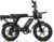 OUXI E-Bike 250W Motor Elektrofahrrad 20″ x 4.0 Fatbike Hydraulische Scheibenbremsen NFC-Entsperrung 60Nm Drehmoment Vorne & Hinten Gepäckträger