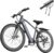 26 Inch Electric Bike for Men Women with 250 W Motor 36 V Battery, 7-Speed Gearbox, LCD Display, 3 Riding Modes, Double Disc Brake, Pedelec, E Mountain Bike for City, Durft, Everyday Mobility