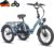 Fafrees F20 Mate Electric Tricycle for Adults, E Bike Folding Bike 20 x 3.0 Inches, E-Bike 3 Wheel Loads 48 V 65 Nm, Senior Electric Tricycle Hydraulic Brakes, Load 180 kg