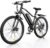 Finbike E Bike 26 Inch Electric Bicycle 36 V 10.4 Ah Replaceable Battery, 100 km Quick Charge EBike with 7 Gears and Double Disc Brake, E Mountain Bike for City, Durft, Everyday Mobility