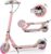Kick Scooter, Kick Scooter for Children Aged 8-12 Years, 200 mm Wheels, Adult Scooter with Disc Brakes, Adult Scooter with Carry Strap and Double Shock Absorption, Foldable Scooter