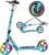 TENBOOM Children’s Scooter, 10 Years, Aluminium Folding City Scooter, Height Adjustable, Scooter Kick Scooter with Handbrake and Bell for Children 8 Years and Adults