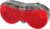 Fischer Battery LED Rear Light for Pannier Rack with Integrated Reflector, Orange