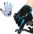 WESTWOOD FOX WFX Cycling Gloves Full Finger Mountain Bike Gloves Touchscreen MTB Gloves Padded Non-Slip MTB Road Bike Sports Gloves for Men and Women
