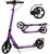 Kick Scooter, Kick Scooter for Children Aged 8-12 Years, 200 mm Wheels, Adult Scooter with Disc Brakes, Adult Scooter with Carry Strap and Double Shock Absorption, Foldable Scooter