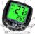 SPGOOD Wireless Bicycle Computer, 19 Functions, IP54 Waterproof with Backlit Display, Bicycle Speedometer, Automatic Start/Stop Bicycle Speedometer, Wireless, Speedometer Bicycle Black (Black)