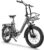 HANEVEAR H6-Light E Bike Folding Bike, Electric Bicycles with Torque Sensor, 48 V 14.5 Ah Battery up to 120 km+, 55 N.m 250 W Motor, 3.0 Inch Fat E-Bike, Off-Road Pedelec EBike Men Women