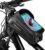 Rockbros Bicycle Frame Bag Handlebar Bag Waterproof Mobile Phone Case for Smartphones up to 17.27 cm with TPU Sensitive Touch Screen for Mountain, Road, E-Bikes.
