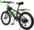 20 Inch Children’s Bike, Boys Girls Mountain Bike, 7-Speed Children’s Bike, Green Red Junior Bike, Upgrade Children’s Mountain Bike for 8-13 Years EU Stock